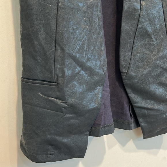 KRISA x REVOLVE Stylish steel blue Sleeveless Vest midi length new w tags - Picture 3 of 5